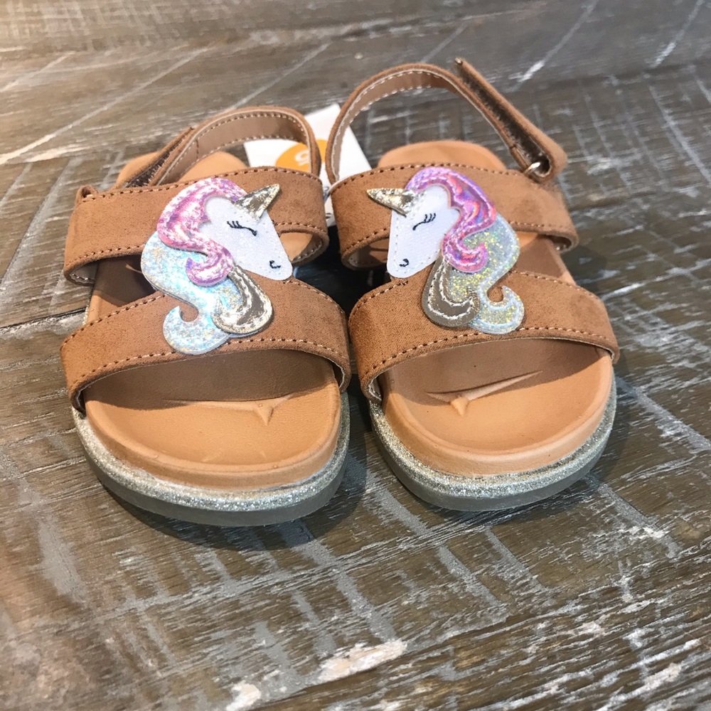Girls Sandal Flip Flops Unicorn size 5